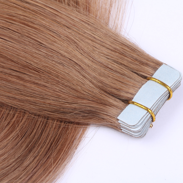 100% virgin human hair best hair extension tape JF197